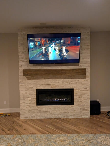 TV MOUNTING